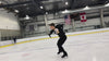 A skater on the ice
